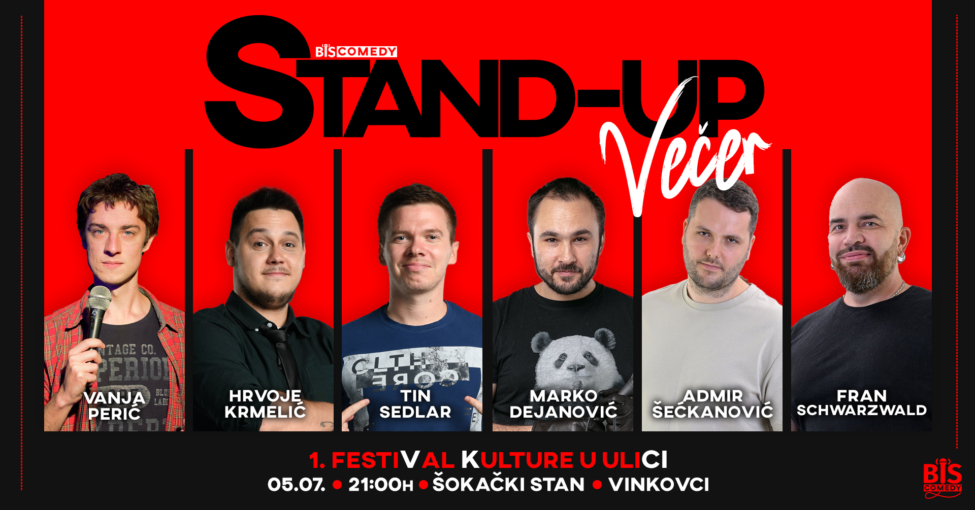BIS COMEDY STAND-UP VEČER
