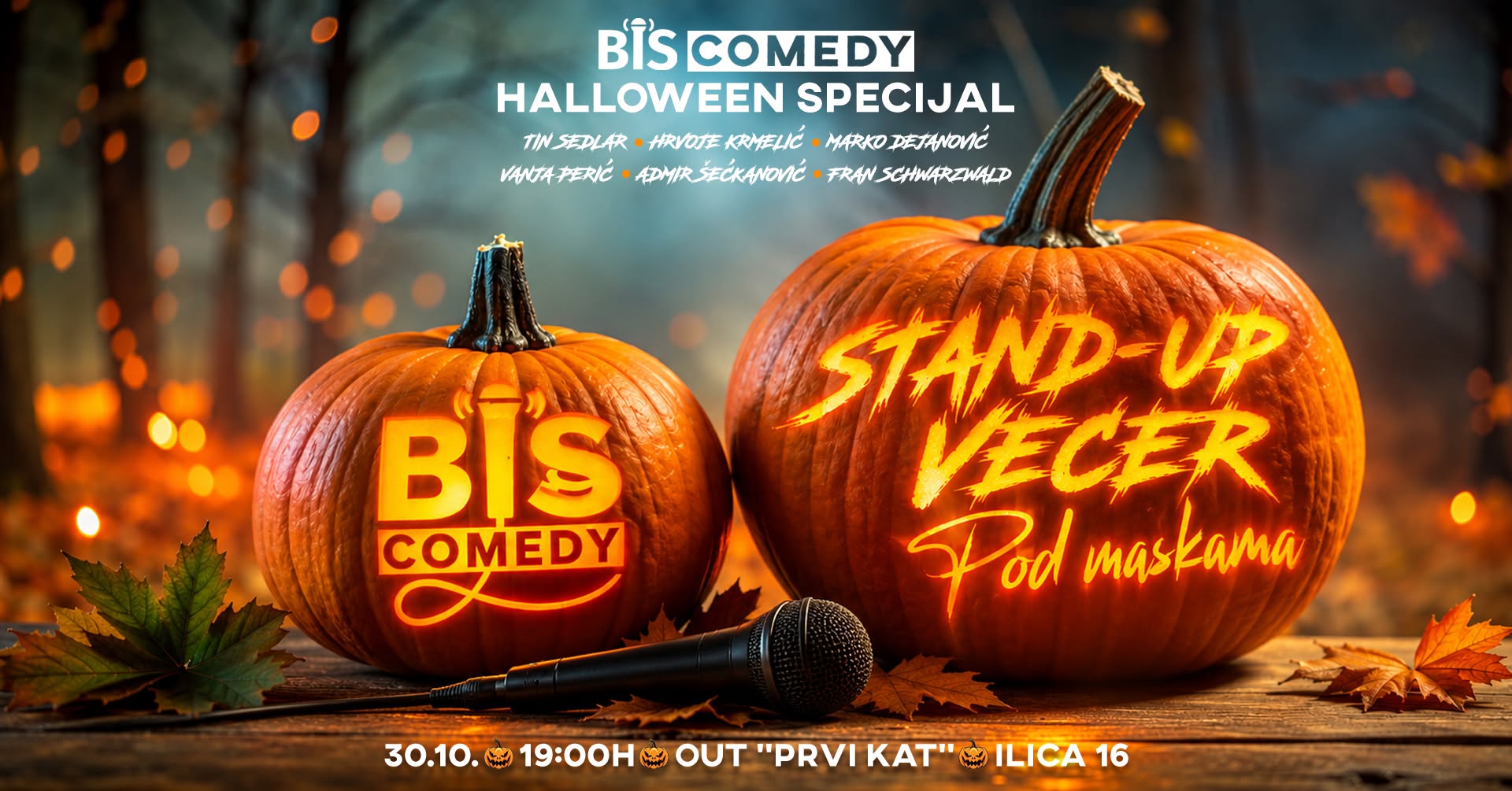 STAND-UP POD MASKAMA – BIS COMEDY SPECIJAL